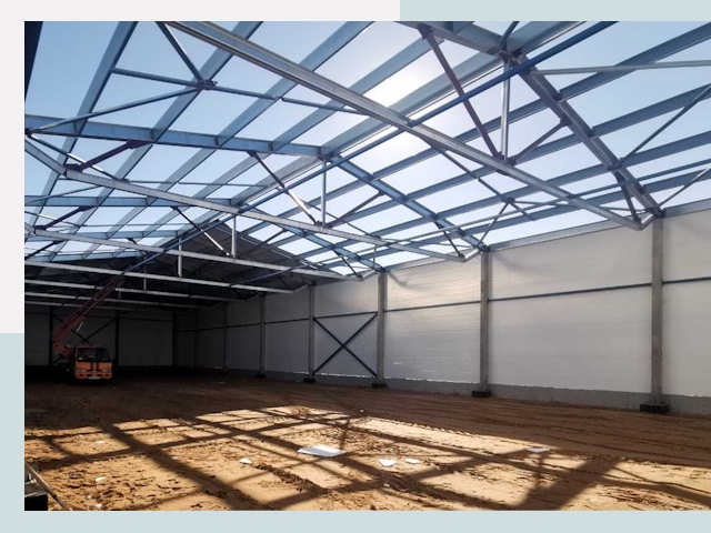 Строительство сенохранилищ в Чусовой