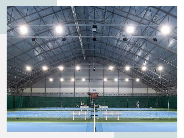 Строительство теннисных кортов в Чусовой от 627 руб.