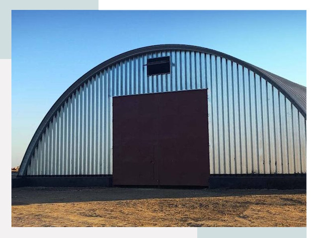 Арочные ангары в Чусовой