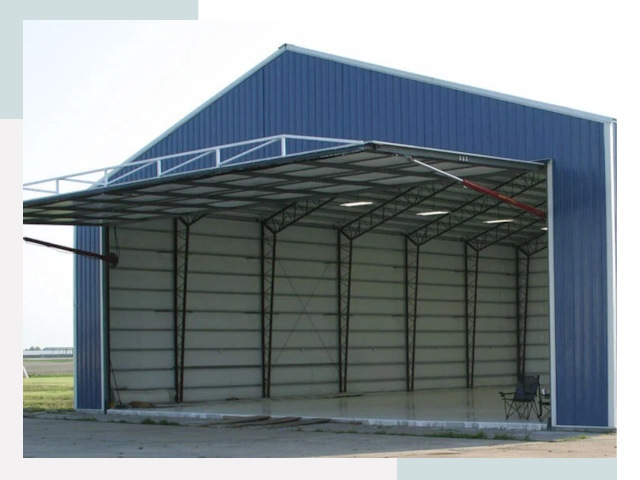 Прямо стенные ангары в Чусовой