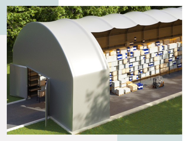 Тентовые ангары в Чусовой