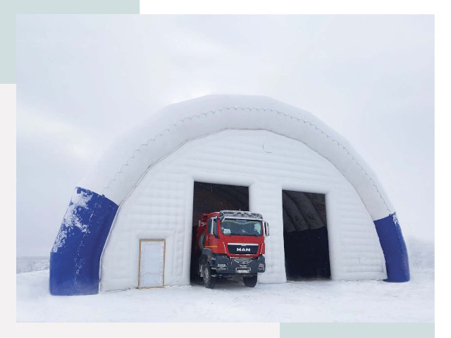 Мобильные ангары в Чусовой