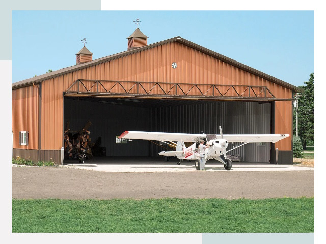 Ангары для самолетов в Чусовой