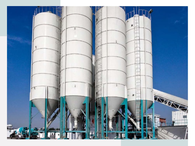 Строительство цементных силосов в Чусовой