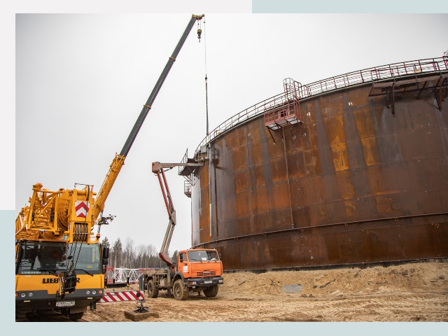 Монтаж резервуаров в Чусовой от 627 руб. за м³