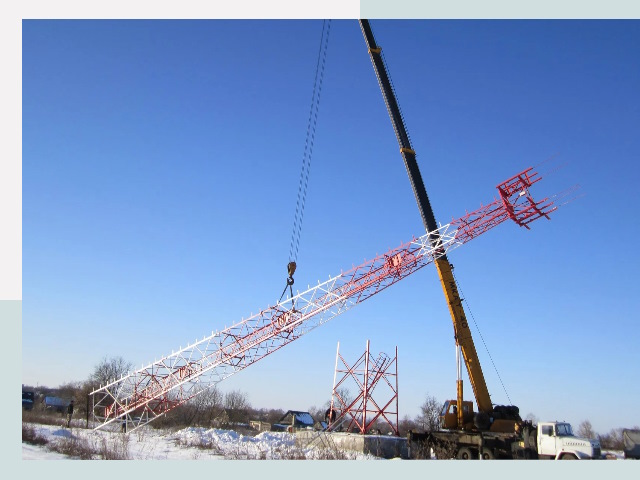 Строительство башен связи в Чусовой от 627 руб.