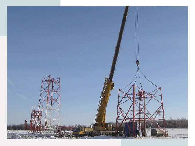 Монтаж вышек связи в Чусовой