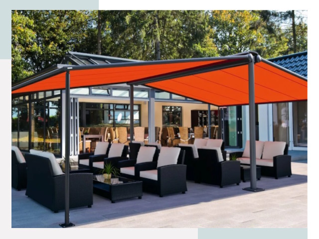 Навесы для кафе и ресторанов в Чусовой