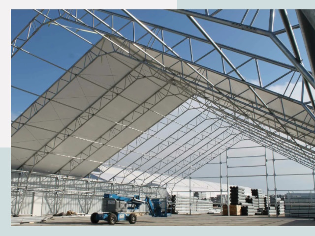 Каркасно-тентовые сооружения от СтальСтрой-Чсв по цене 627 руб.