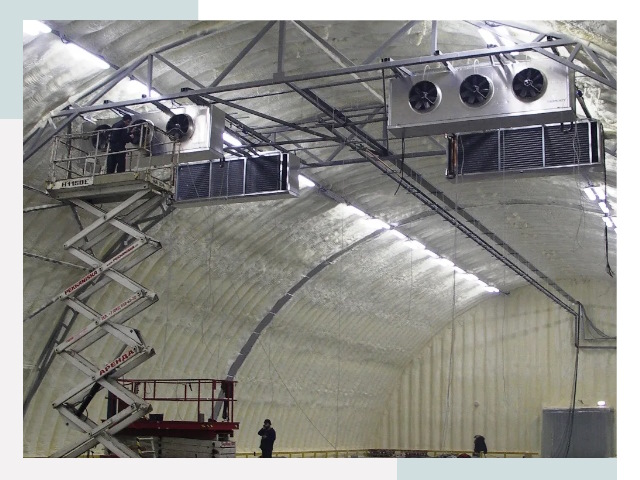 Оснащение ангаров в Чусовой