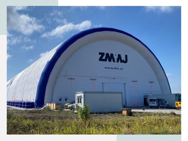 Брендирование ангаров в Чусовой