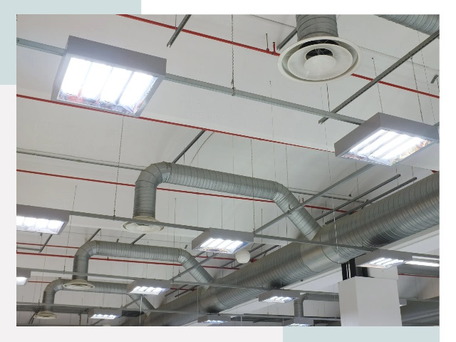 Вентиляция ангаров в Чусовой
