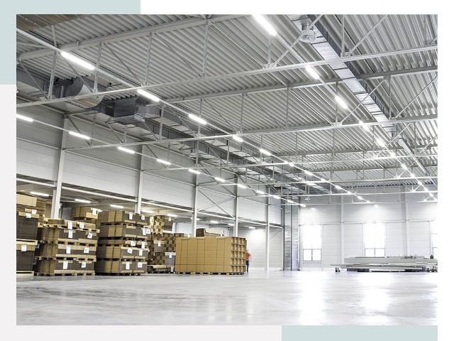 Освещение ангаров в Чусовой