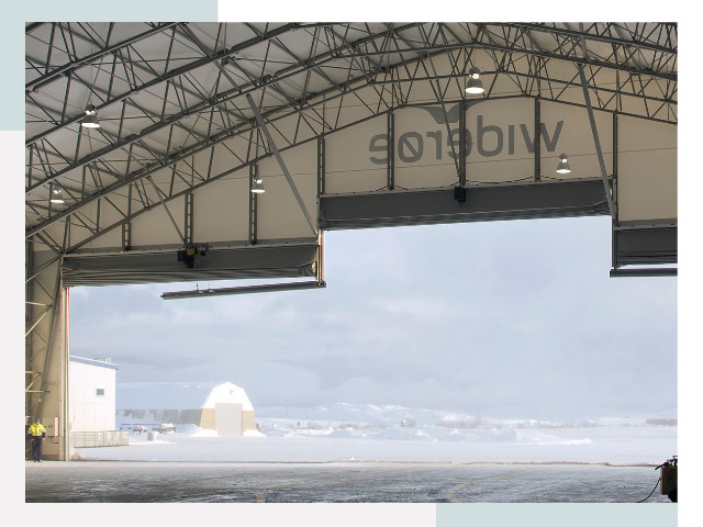 Ворота для ангаров в Чусовой