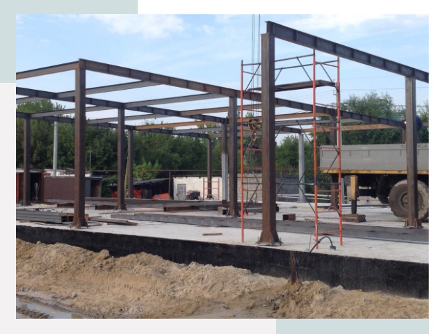 Фундамент для ангаров в Чусовой