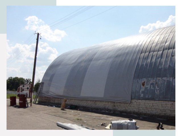 Ремонт ангаров в Чусовой